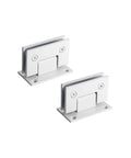 Straight Up Rock Solid 90 Degree Shower Screen Hinges For 8 To 12 mm Glass Doors Heavy Duty 304 Stainless Steel