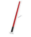 Durable Red Metal Hydraulic Jack Handle Extension Rod For Bottle Jacks With Stable Construction And Non Slip Silicone Grip Heavy Duty Floor Jack Lever Replacement For Trailer Handle And Lifting in red and black