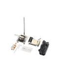 Essential Mini Benchtop Drill Press For Precision Watch Repair Work, aluminum build, parts and accessories displayed.
