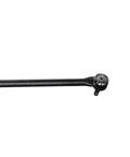 Front Steering Drag Link Replacement For 1985 2005 Chevrolet Astro And GMC Safari RWD Models Beefy Durable OE Quality Part Tested For Impact And Wear Restores Steering Precision And Safe Handling Easy Install Reliable Replacement black steel steering drag link end view