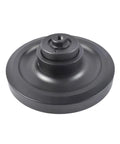 No Sweat Heavy Duty Rear Idler Replacement T140 T180 T190 T200 T250 T300 T320 T550 T590 Solid Swap For Parts 6732903 And 6693238, black steel idler roller with a central hub.