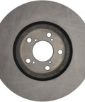 Front brake rotor for Acura/Honda, metallic gray with central bolt-hole hub.