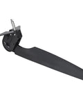 Rugged Black Plastic Watercraft Rudder For Canoe And Kayak Angling Boats Lightweight Portable Direction Control Kit with precise machining