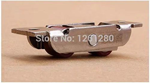 Super Smooth Window Roller And Door Pulley For 88 And 80 Type Frames With Double Flat Round Design Using Heavy Duty 403 Stainless Steel and Mute Nylon Rollers.