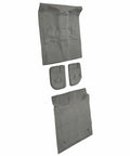 Straight Fire Interior Carpet Kit For 2007 To 2009 Chevy Suburban 2500 black heavy duty floor mats set layout displayed.