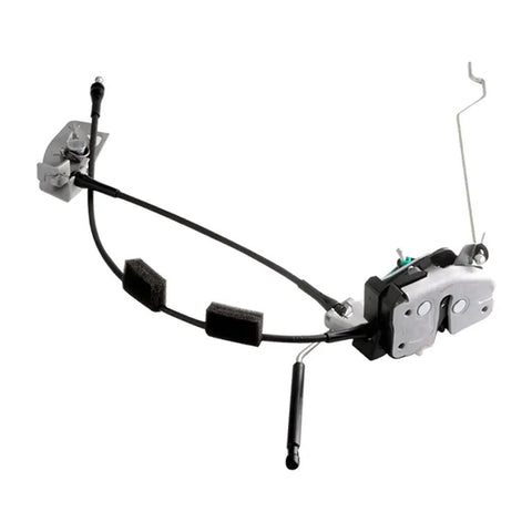 Ford Door Latch Assembly With Cable And Rod For Rear Right Cargo Door Replacement Heavy-Duty Direct Fit For E150 E250 E350 1992-2014 Lock Kit 6C2Z-15431A02-AA OEM-Grade