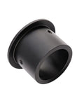0.965 to 1.25 Inch Telescope Eyepiece Adapter with dual screw design for easy upgrades, black CNC-machined anodized metal