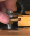 Easy Set Up Jig For Woodworking With Eight Matched Bit Profiles And A Micro Adjust Base Dial In Your Stock Thickness in use.