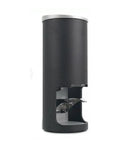 Pro Grade Electric Coffee Tamper With Digital Pressure Gauge 58mm Stainless Steel Barista Tool For Home Shop Espresso Prep Makes Pulling Shots A Breeze Quick Setup Black side view showing sleek black finish and stainless steel components.