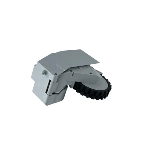 Robust Vacuum Cleaner Wheel Motor And Traveling Wheel Modules For Left And Right Side with gray plastic and rubber tire.