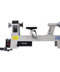Top Shelf Benchtop Wood Lathe Machine Packing A Beefy 3/4 Horsepower Motor With Sweet 650 To 3800 RPM Adjustments