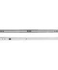 Full Extension Drawer Slides Set, 2 Pieces, 342mm 400mm 450mm Length Options, Galvanized Cold Rolled Steel, top view