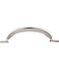 Stainless Steel Pull Handle For Drawers And Doors 6-1/2 Inch Length N349-001 V671 side view, ornamental design, corrosion resistant.