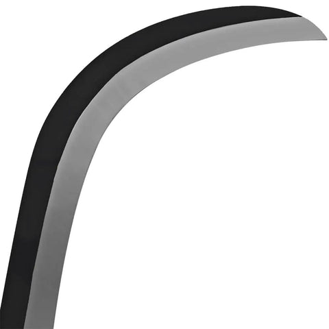 Close-up of Heavy Duty Brush Clearing Sickle 9-inch carbon steel blade, curved for cutting vines, weeds, undergrowth, and saplings
