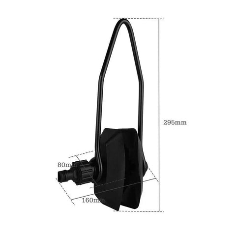 Universal Rectangular Outboard Engine Water Flusher For Boats With Ear Muff Flush Kit Easy Hose Connection Quick Start Idle Adjust Cleaning System For Marine Motors After Every Trip