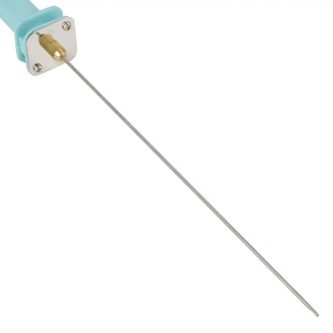 Close-up of the cutting wire on Handheld Hot Wire Foam Cutter Kit Pro Grade For Styrofoam And Craft Foam 12V 2A Electric Cutting Pen