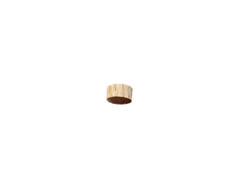 Solid Oak Wood Plugs For Holes Three Eighths Inch Diameter Flat Head One And A Quarter Inch Long Handcrafted In The USA Great For Filling Screw Holes And Knot Holes Easy To Install DIY Friendly And Ready To Stain Or Paint, single oak wood plug