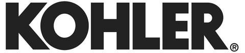 KOHLER brand logo in black font on a white background