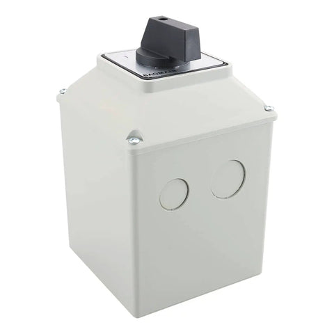 Universal Rotary Changeover Cam Switch 63A 660V Three Phase Three Position With Master Switch Exterior Box LW28 63 4