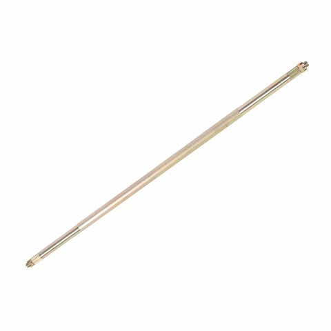 40 Inch 23T Rear Live Axle For Go Karts And ATVs Heavy Duty Steel Alloy Axle Shaft, shown as a long, straight steel rod on a white background.