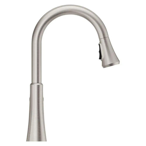 Miri Kitchen Faucet With Pull Down Sprayer And Soap Dispenser, Single Handle, High Arc Spout, Spot Defense Stainless Steel Finish