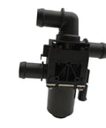 Heavy Duty Heater Control Valve Coolant Solenoid For Fiat 500E 2014 2019 Electric Vehicle Regulator 52014553AC showing black plastic design.