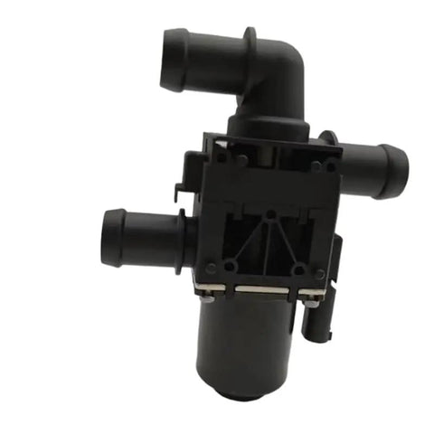 Heavy Duty Heater Control Valve Coolant Solenoid For Fiat 500E 2014 2019 Electric Vehicle Regulator 52014553AC showing black plastic design.