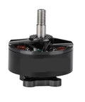 Close-up of black brushless drone motor 2810 for FPV quadcopters, featuring shaft and coil details, part of a 4-pack.