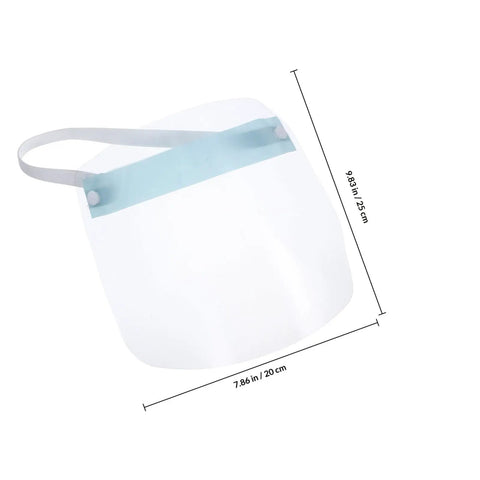 Premium Grease Blocking Reusable Face Shield For Kitchen Frying And Baking With Comfortable Snug Fit Strap Plus Cool Airflow Dust Cover For Backyard BBQ And Job Site Gear