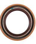 GM Genuine Parts Automatic Transmission Torque Converter Seal Replacement for GM Rides, OE Fit, Durable Gearbox Seal, Keeps Leaks At Bay, 24249376, Meets GM OE Specification orange and black round seal