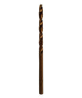 1/8-inch cobalt steel M35 jobber-length twist drill bits, pack of 12.