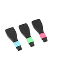 Pro Grade Fiber Optic Loopback Female Connector For Single Mode OM3 OM4 8 12 24 Pin Connector Eight Cores High Speed Data Link Adapter three colored units