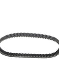 Beefed Up Motorcycle Drive Belt Replacement For ZR900 EFI And MX Z 1000 Durable Transmission Belt Compatible With 0627-029 417300189 Built For Power Delivery Long Life Smooth Shifts black rubber drive belt on white background