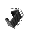 4 Pack Outdoor Furniture Clips Set For Sectional Sofas Plastic Patio Fasteners size measurement view