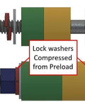 3/8-inch stainless lock washers, 50-pack, Persberg, 304/18-8 stainless steel