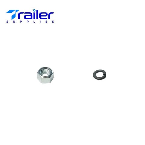 Beef Up Your Trailer With This 7K Brake And Drum Kit featuring castle nut and washer