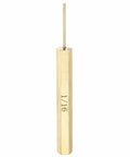 Rock Solid Brass Pin Punch 1 16 Inch Non Marring Drive Alignment Tool for precision tasks, featuring a solid brass body.