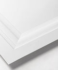 Corner angle view of 12 Pack Square Drop Ceiling Tiles 2 Ft By 2 Ft White PVC Ceiling Panels For Fifteen Sixteenth Inch Grid System