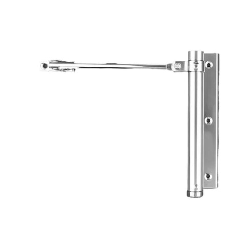 Soft Close Adjustable Door Closer Made From Aluminum Alloy, Quiet Smooth Closing, 0-180 Degree Swing, heavy duty support