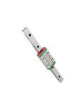 High Precision MGN9 Linear Guide Rail Kit With 150Mm Miniature Slide Block For DIY CNC Machines Smooth Gliding Motion Low Friction And Easy Install, angled view