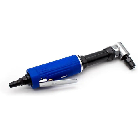 Heavy Duty Pneumatic Angle Die Grinder, 1/4 Inch Air Powered Rotary Tool Delivering Slick Cuts And Mirror Polishes At 18000 RPM, Compact 90 Degree Powerhouse Built Sick To Crush Metal And Woodworking Projects Easily