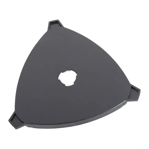Backyard Stargazing Ready Telescope Tripod Disk Tray For 80DX 90DX 130DX 127SLT Equatorial Mounts, black plastic tray top view