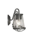 Darby 4 Light Bathroom Vanity Light Fixture 30 Inch Weathered Iron Finish Wall Mount Vanity Sconce Modern Farmhouse Style