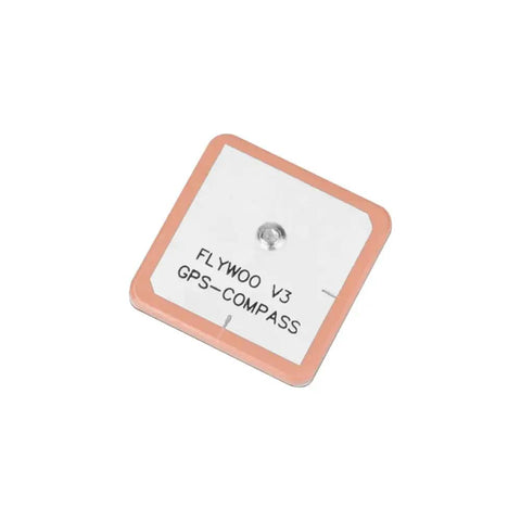 Goku GM10 Pro V3 GPS Module With Compass For Precision Flight, 72 Channels, top view of square GPS module with label.