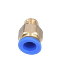 Heavy Duty MT3-SL20 Milling Tool Holder Made From Premium 40Cr Steel For Industrial Machines with brass and blue plastic components.