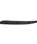 Slick Right Side Rear Bumper Reflector Red Lens Replacement For Tesla Model 3 2017 To 2022 showing a long, sleek design with mounting clips.