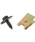 Image of the 40Pcs U Nut Hex Screw Fastener Kit For BMW Undertray And Sheet Metal Clips With Washers, Self Tapping Bolts
