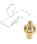 Beefy Brass Clutch Pivot Pin And Release Arm Spring Kit For BMW M3 M4 M5 M6 And 540i Direct Fit Upgrade For 1994 1995 1997 2001 2003 2006 2008 2016 Model Years Two Piece Replacement Set brass pin and spring