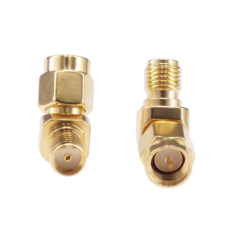 3 Pack SMA Male to SMA Female FPV Antenna Adapters Pro Grade Gold Plated Connectors for WiFi Antennas and Signal Boosters Drone Controller