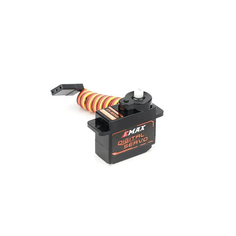 Go To 9g All Purpose Digital Servo For RC Models with fast response time, showing compact design and connector.